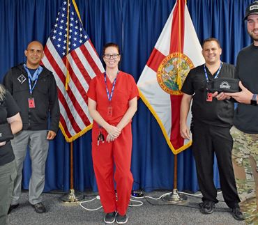 Titusville Police Department’s Officers received 50 Individual First Aid Kits (IFAK), thanks to the 