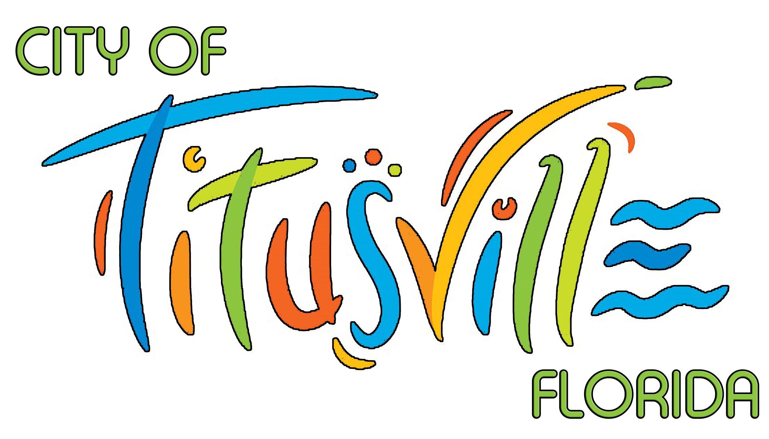 CITY OF Titusville color stroke