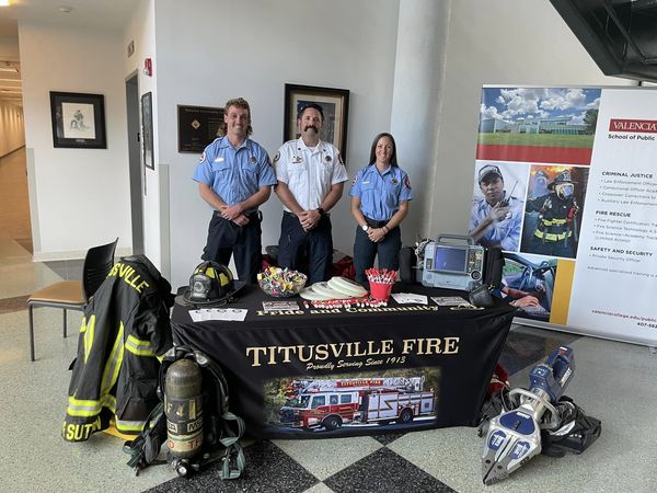 firefighter recruitment team