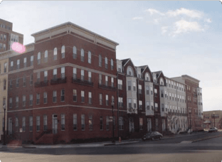 Row of Industrial Buildings