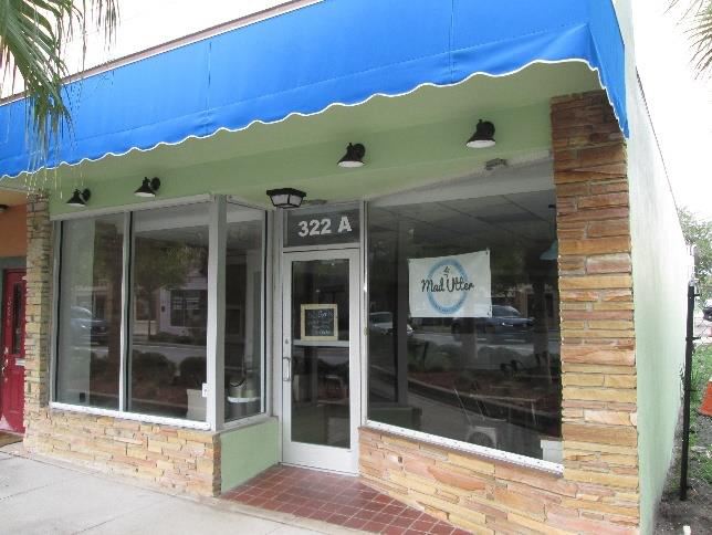 Photo of a storefront.