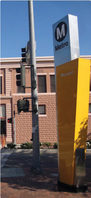 Metro Monument Sign (Photo by La Citta Vitta)